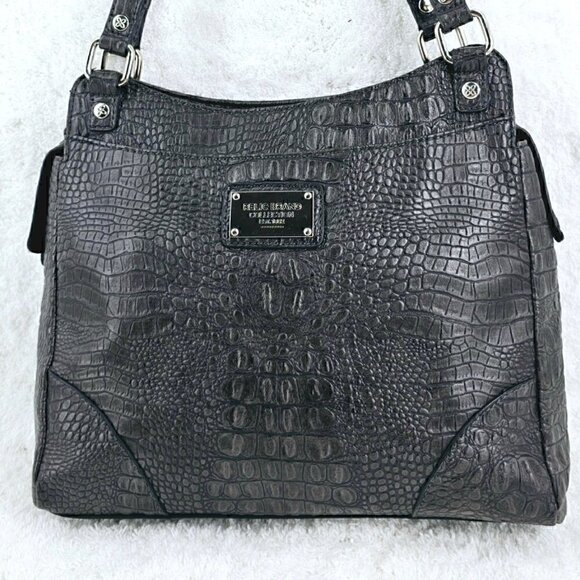 Relic Brand Collection Faux Croc Embossed Shoulder Bag - Picture 2 of 11